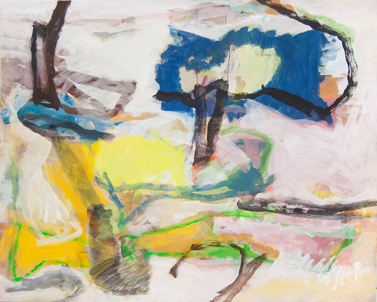 L26 (Frühlingslandscahft), 2019100 x 120 cmAcryl auf Leinwand
