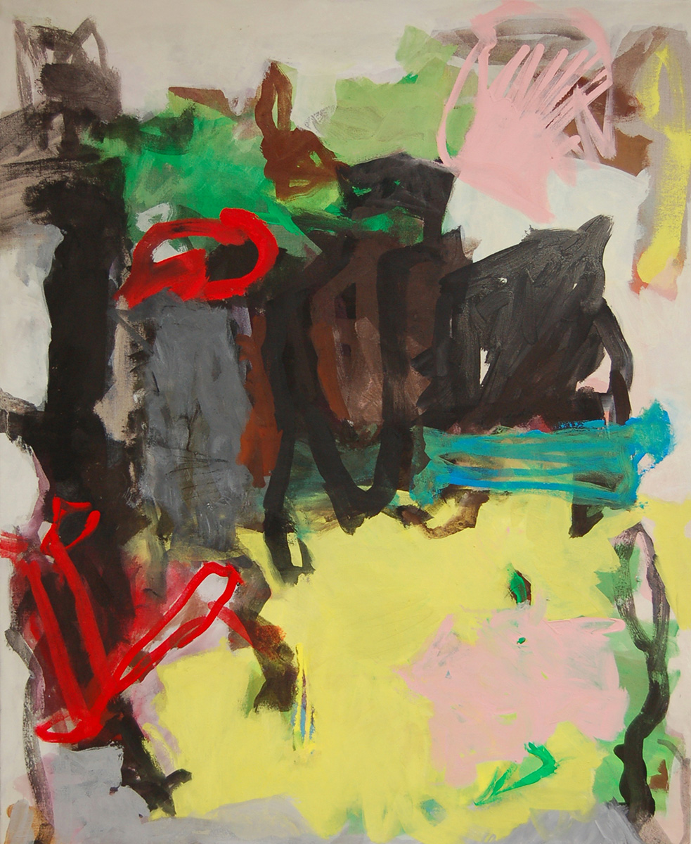 L25 (Sommerlandschaft), 2017120 x 96 cmAcryl auf Leinwand