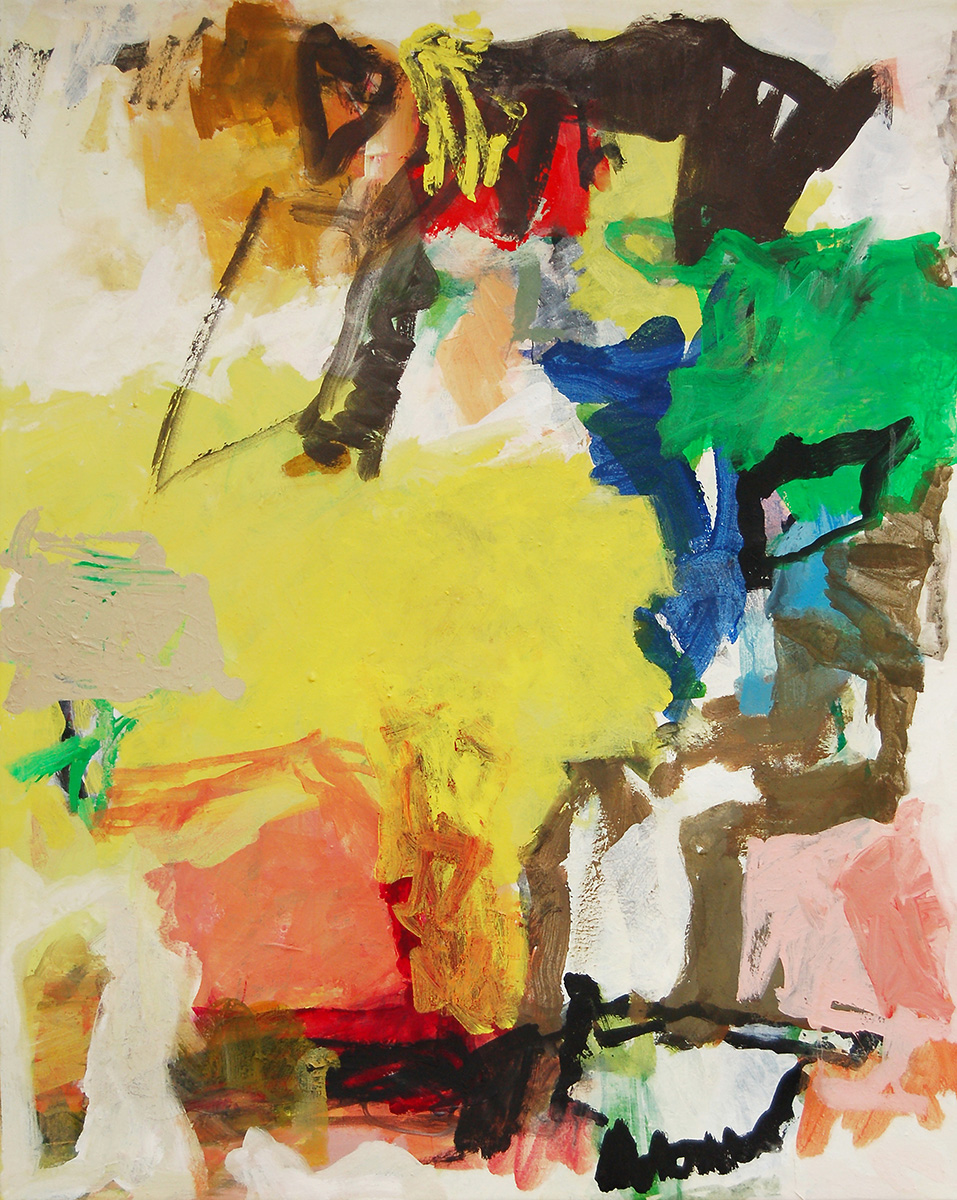 L19 (Sommerlandschaft), 2017100 x 80 cmAcryl auf Molino