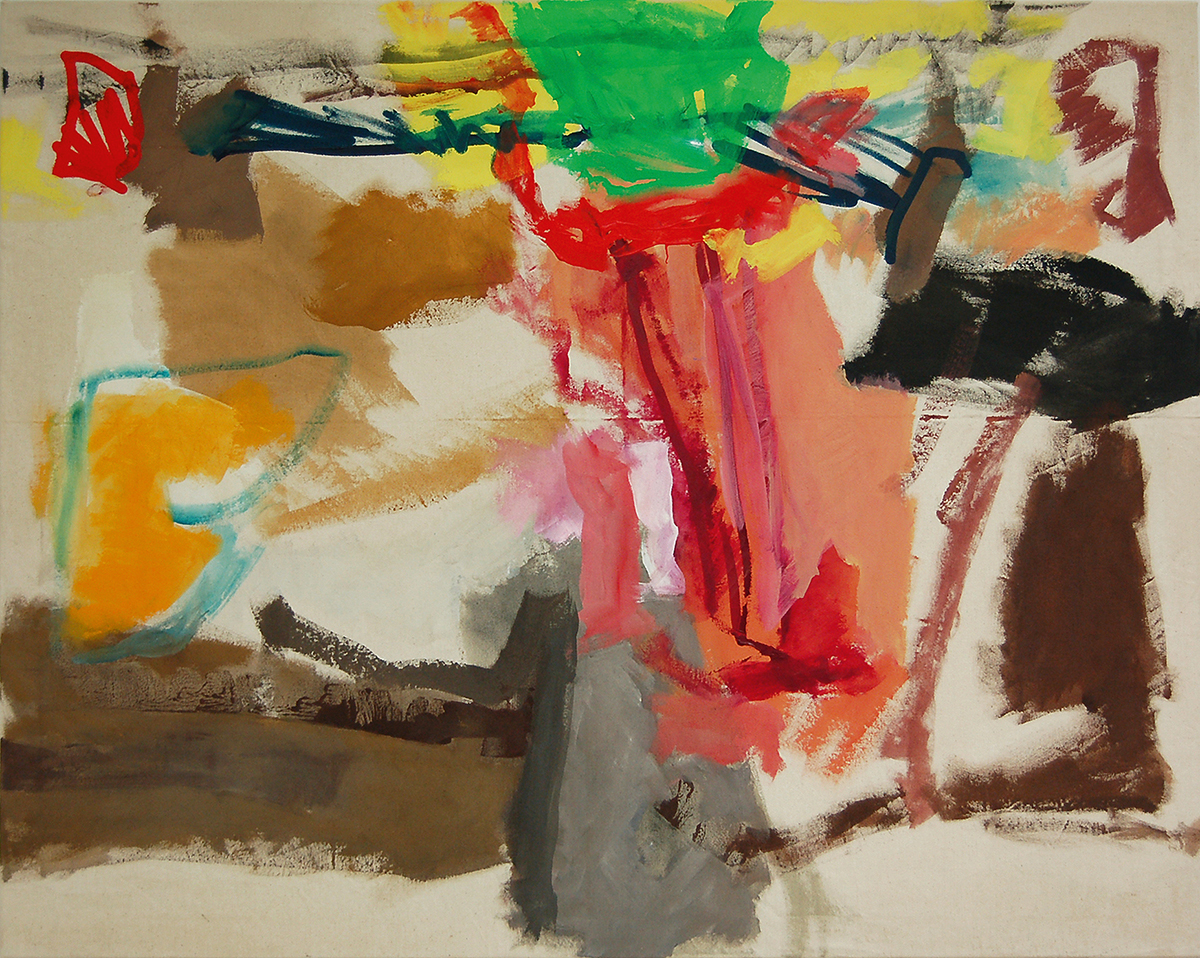 L15 (Sommerlandschaft), 201796 x 120 cmAcryl auf Molino