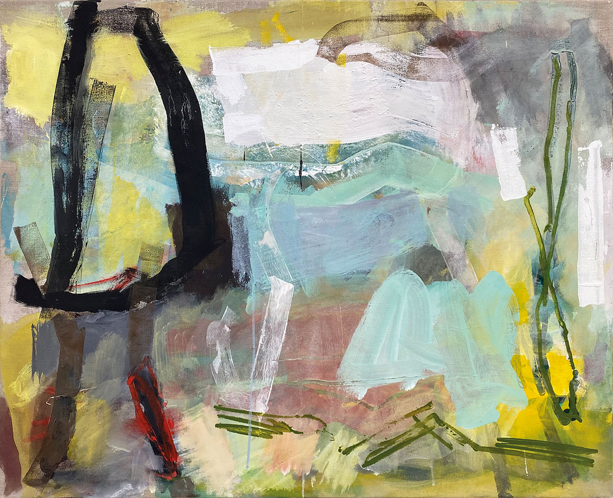 Ohne Titel, 200196 x 120 cmAcryl auf Leinwand