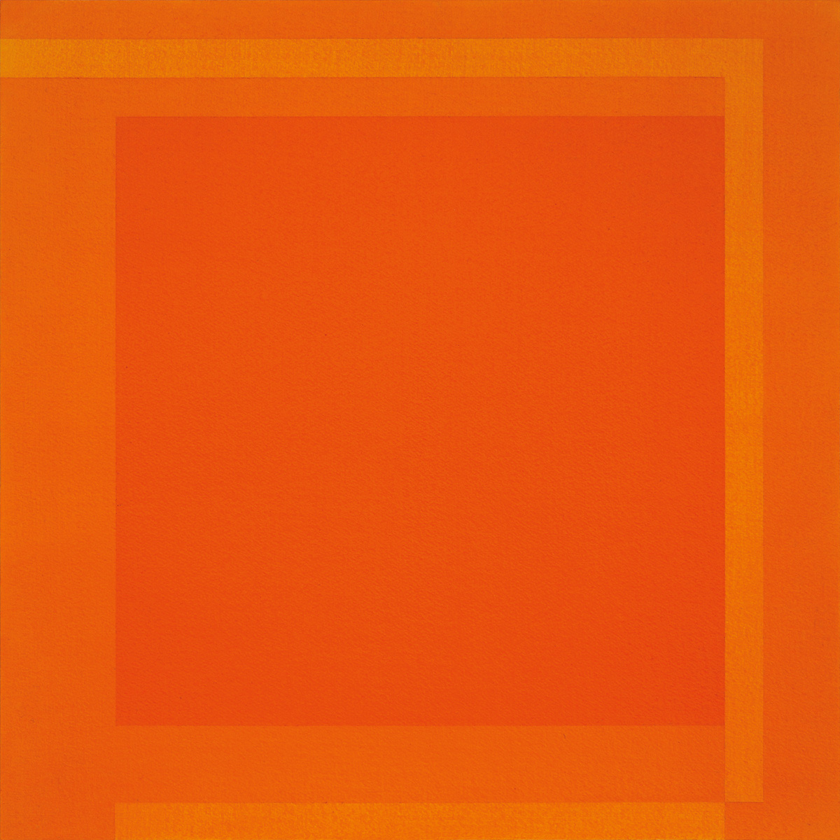 Dimension 23 (Orange), 200655 x 55 cmAcryl auf Papier, auf Auludibond 