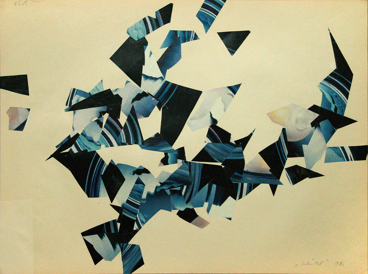 Schüttel, 198636 x 47,8 cmCollage
