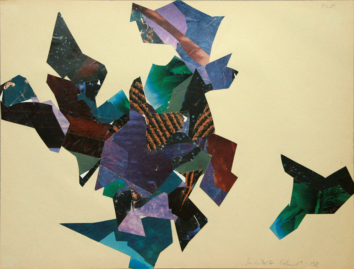 Schüttel, 198636 x 47,8 cmCollage
