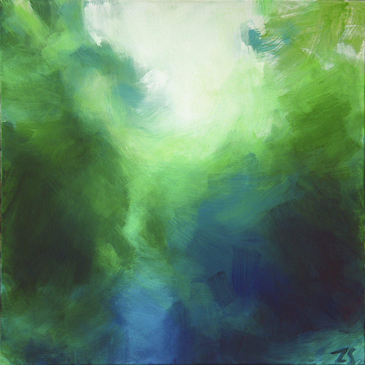 WaldWeg, 2013/201480 x 80 cmAcrylic on canvas