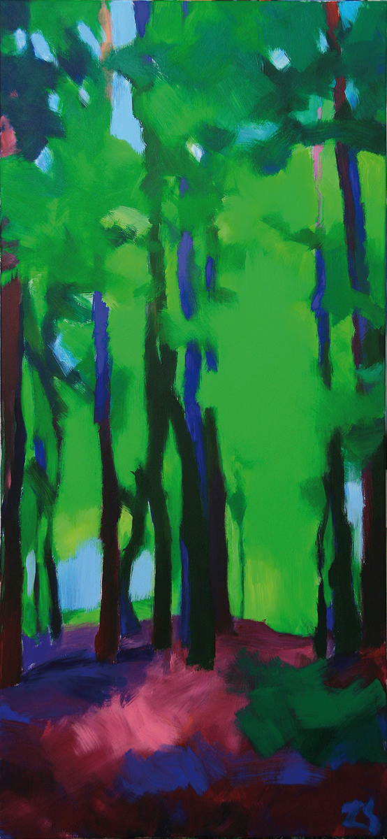 ErholungsWertAnlage, 2008130 x 60 cmAcrylic on canvas