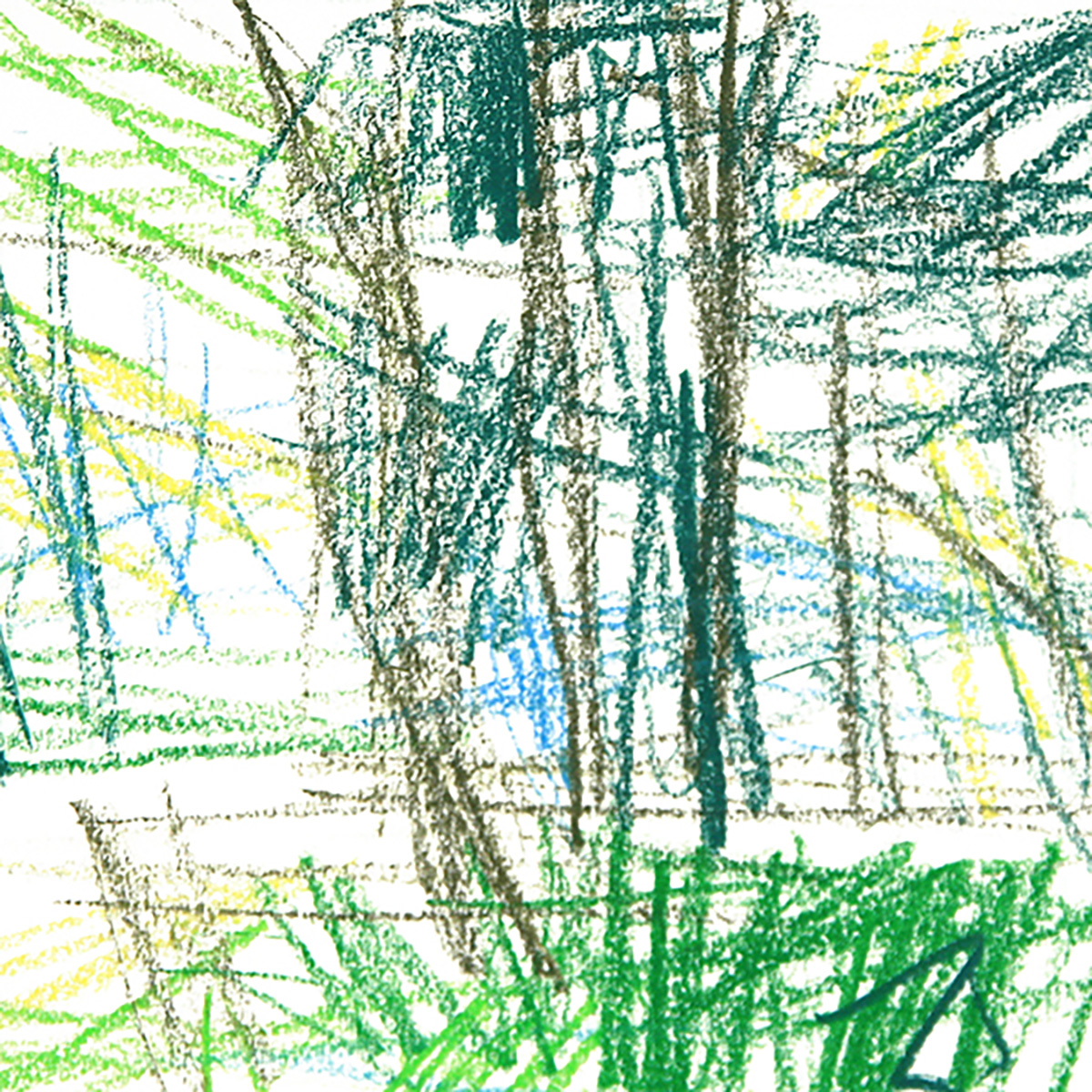 SisiPark BadIschl 1, 201815 x 15 cmCrayon on paper