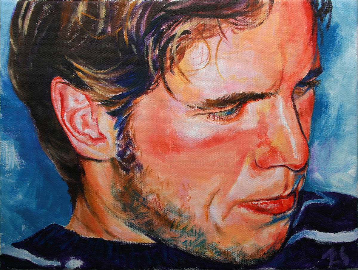 Theo, 202130 x 40 cmAcrylic on canvas