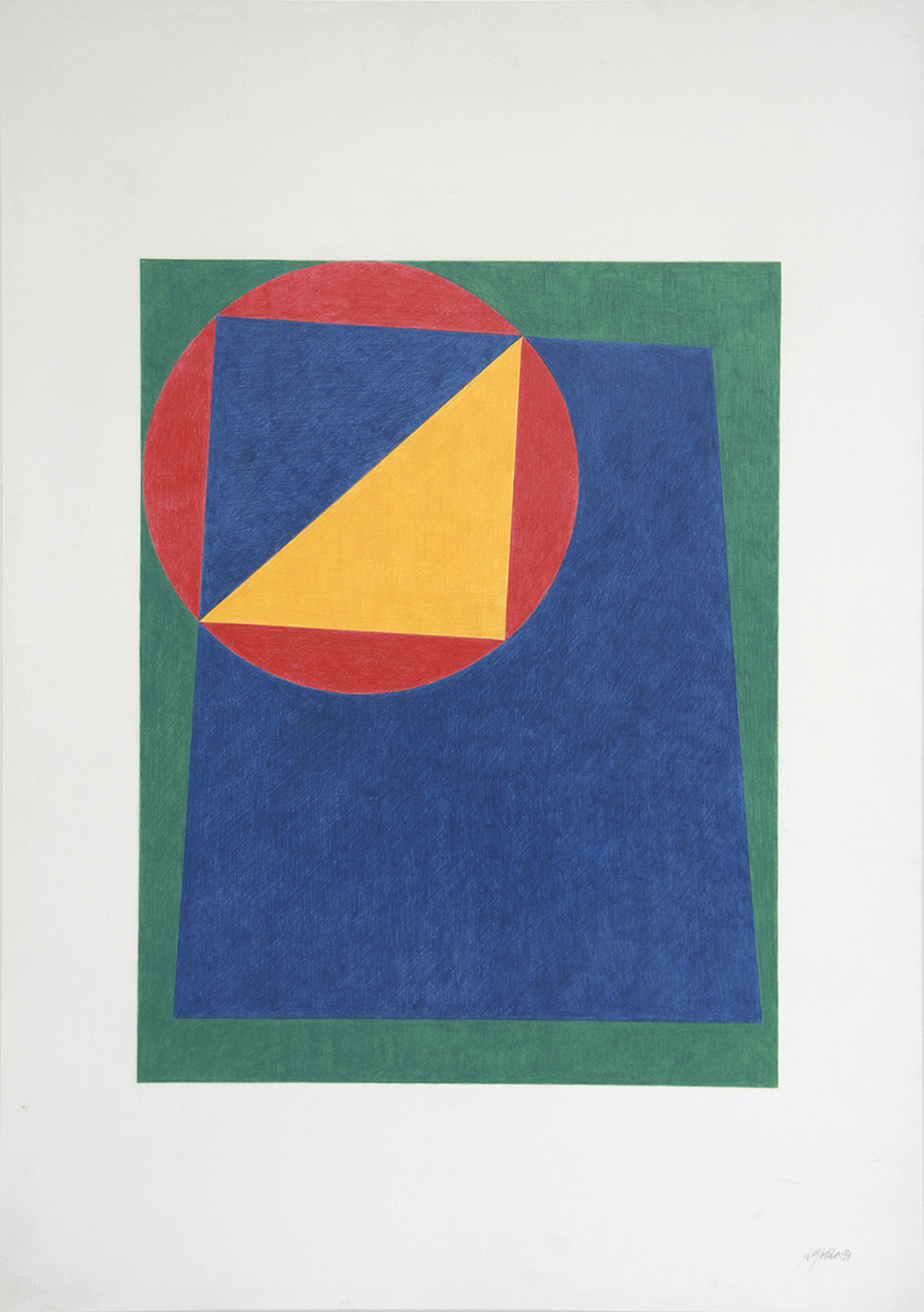 Ohne Titel, 1991100 x 70 cmColoured pencil on paper, signed