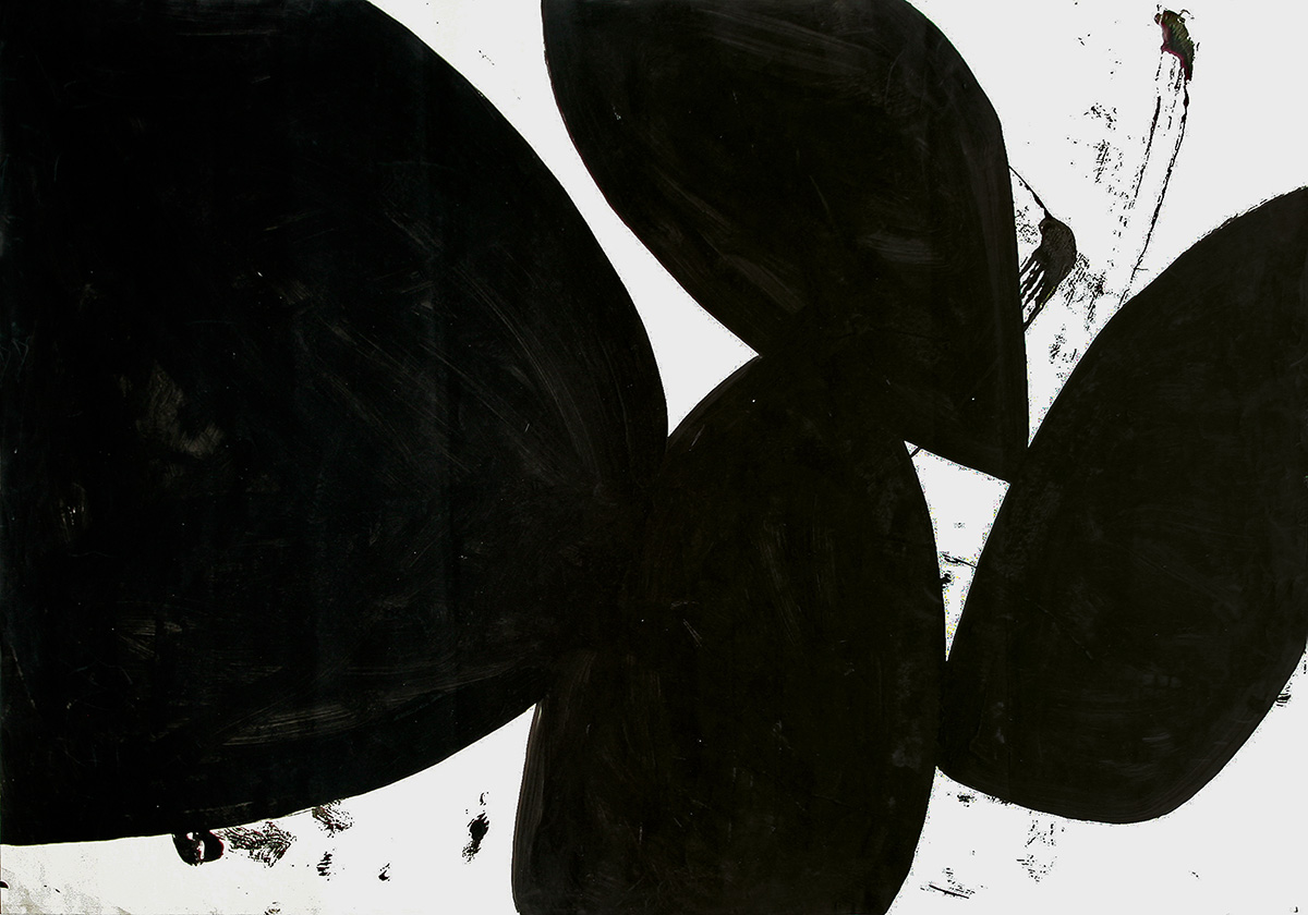 Ohne Titel, undated70 x 100 cmDispersion on paper