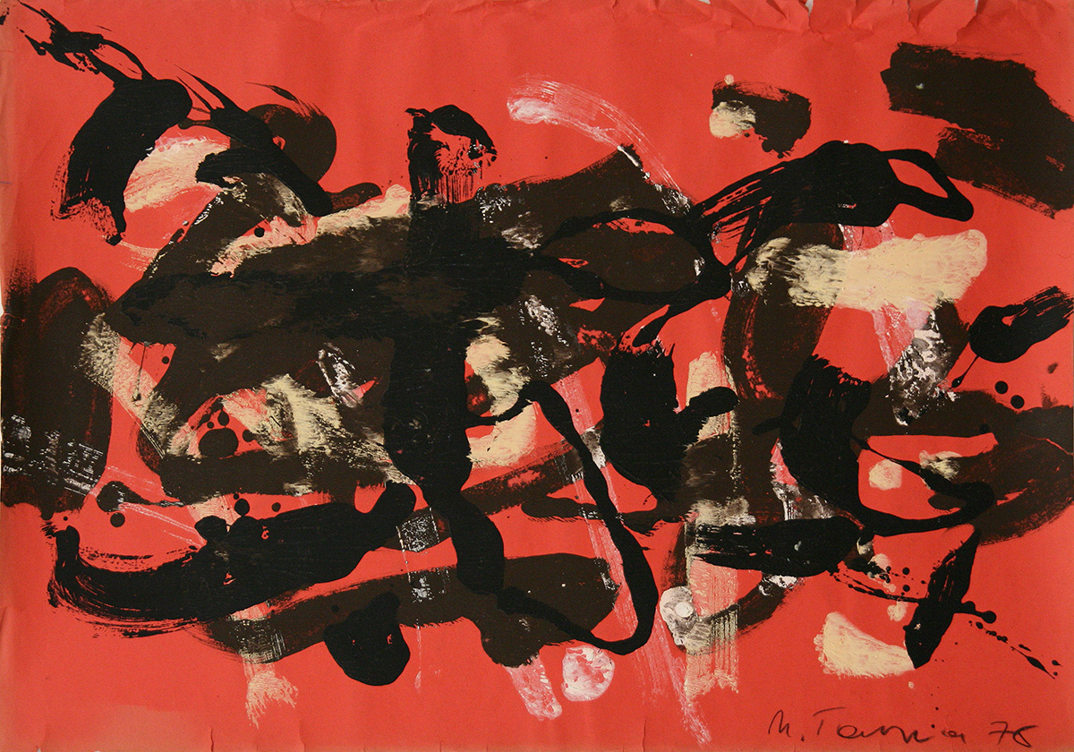 Ohne Titel, 197870 x 100 cmMixed media on paper