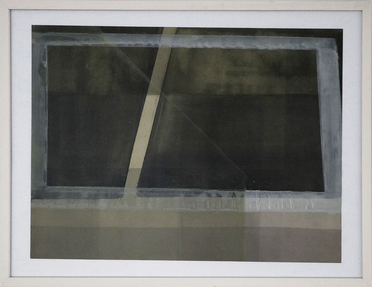 Ohne Titel, 201943 x 61 cm Mixed media on paper; framed
