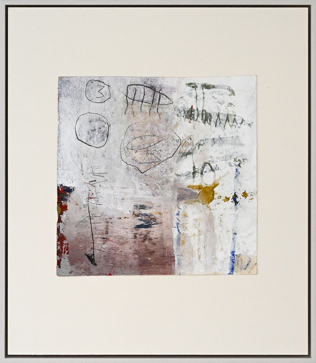 Vogelperspektive 3 von 9, 201020 x 20 cm framed in 36,5 x 31,5 cmmixed media on paper