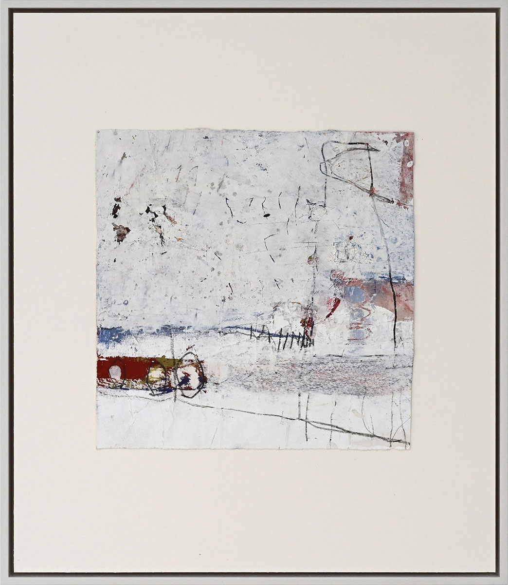 Vogelperspektive 4 von 9, 201020 x 20 cm framed in 36,5 x 31,5 cmmixed media on paper