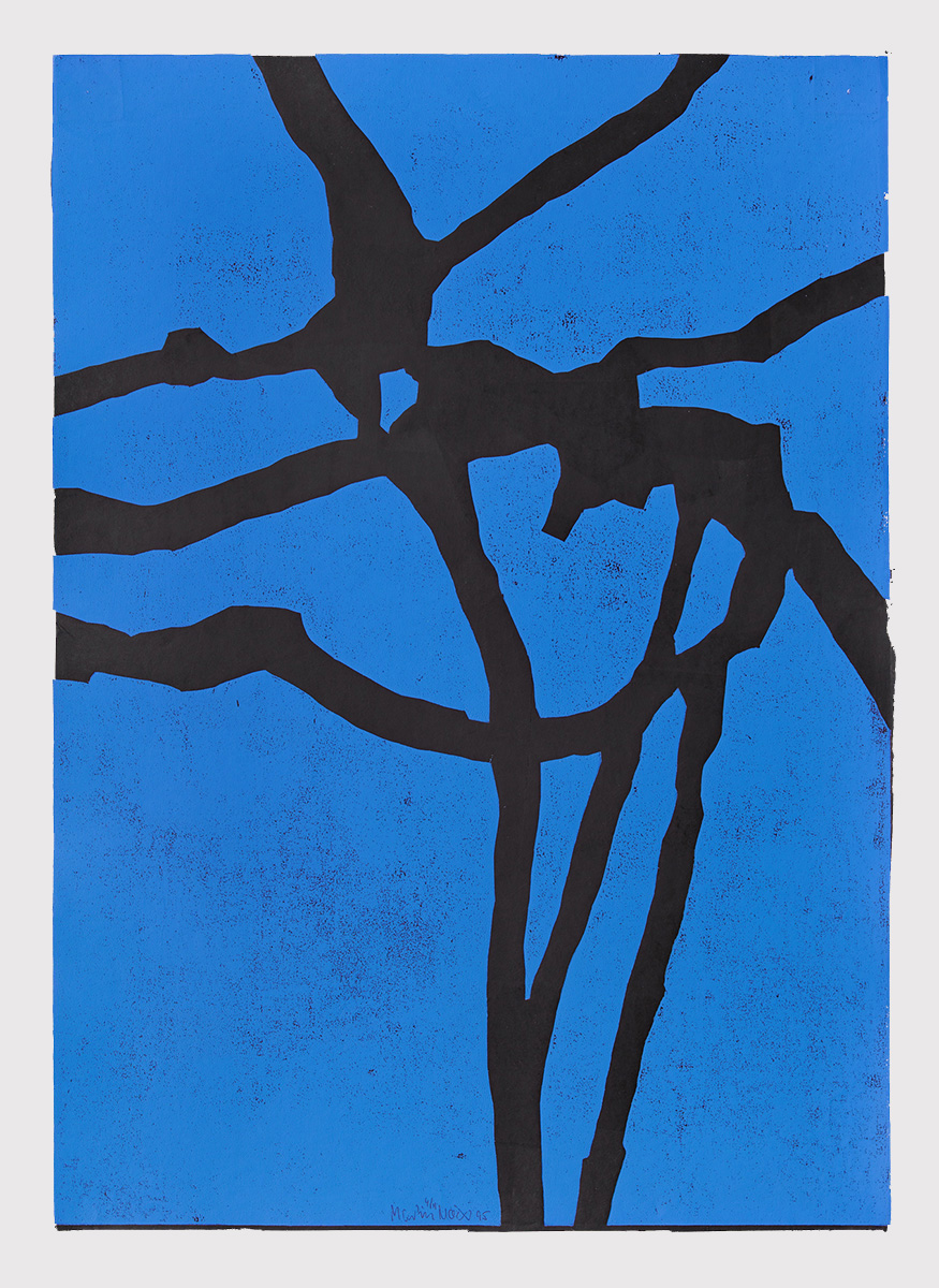 Kohler, 199586 x 61 cm in 98 x 73 cmWoodcut on paper; framed in museum glassEdition: 11