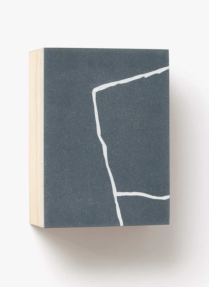 Kleine Hölzer, 2003/200918 x 13 x 7,5 cm Mixed media on linoleum and wood; signed on the reverse