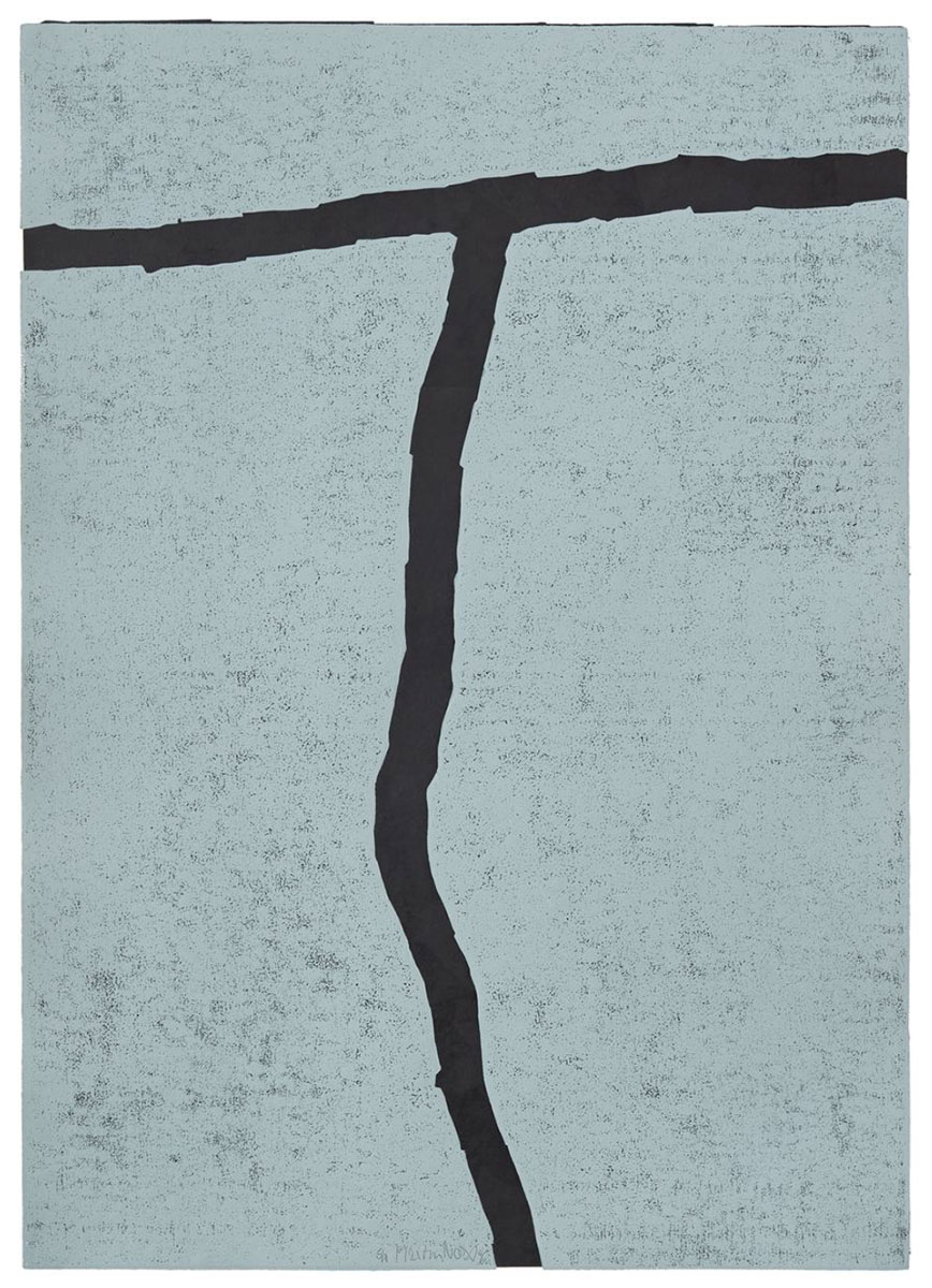 Poborsky, 199686 x 61 cm framed in 98 x 73 cmWoodcut on paperEdition: 11