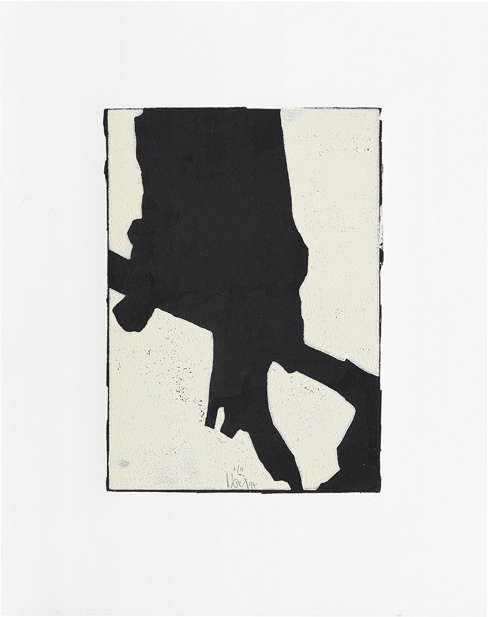 Serie Paris, 199431 x 21 cm auf 48 x 38 cm Woodcut on paperEdition: 11