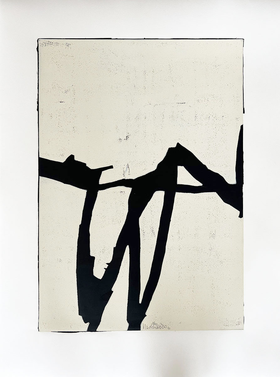 Serie Paris, 199459 x 42 cm to 78 x 58 cm Woodcut on paperEdition: 11