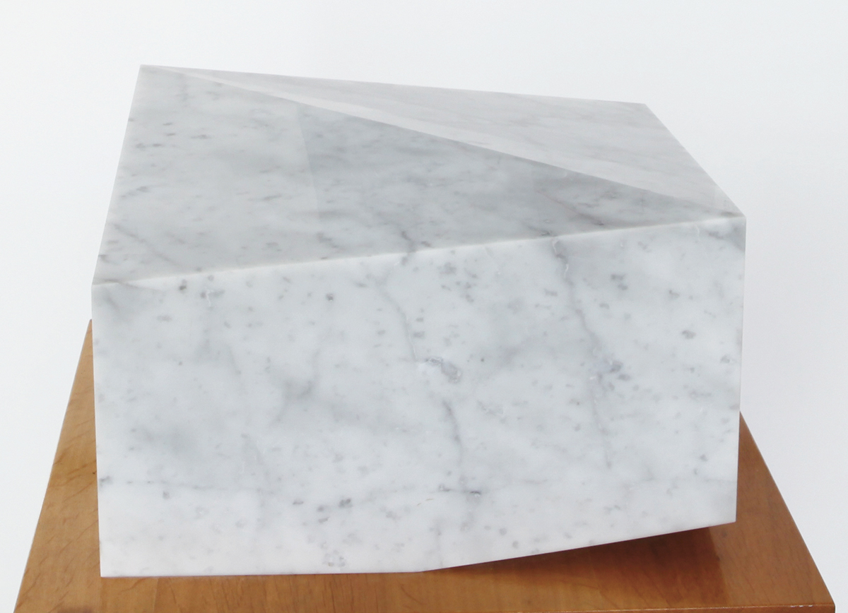 Meditation (2), 199123 x 40 x 40 cmCarrara marble