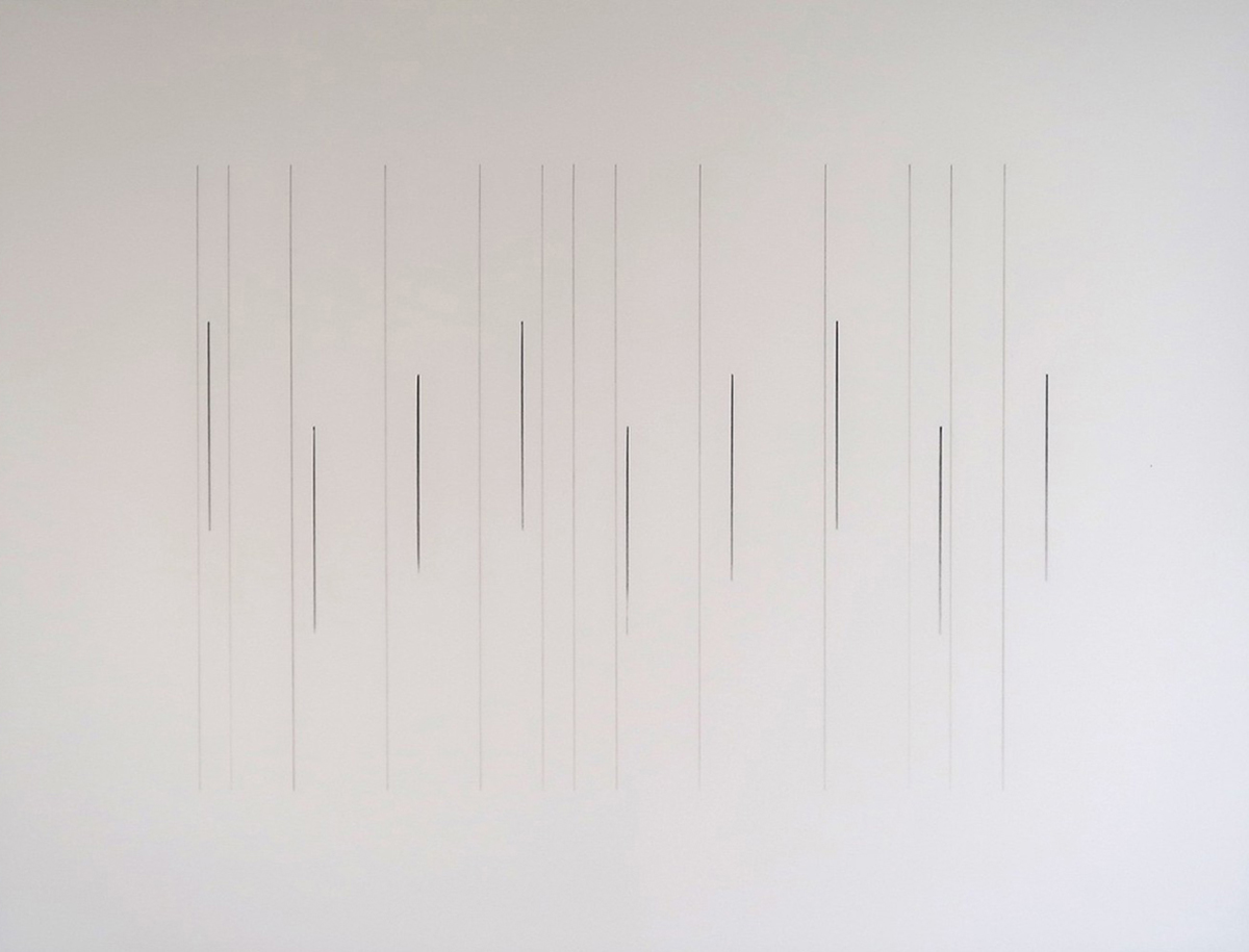 Passacaglia XXXIII, 201041 x 61 cm in 63 x 81 cmFarbstift auf Papier; gerahmt 