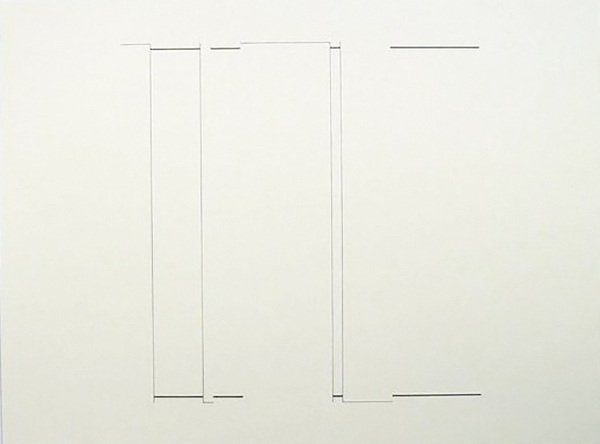 Minus 22, 201341 x 61 cm in 46 x 67 cmTusche auf Papier; gerahmt