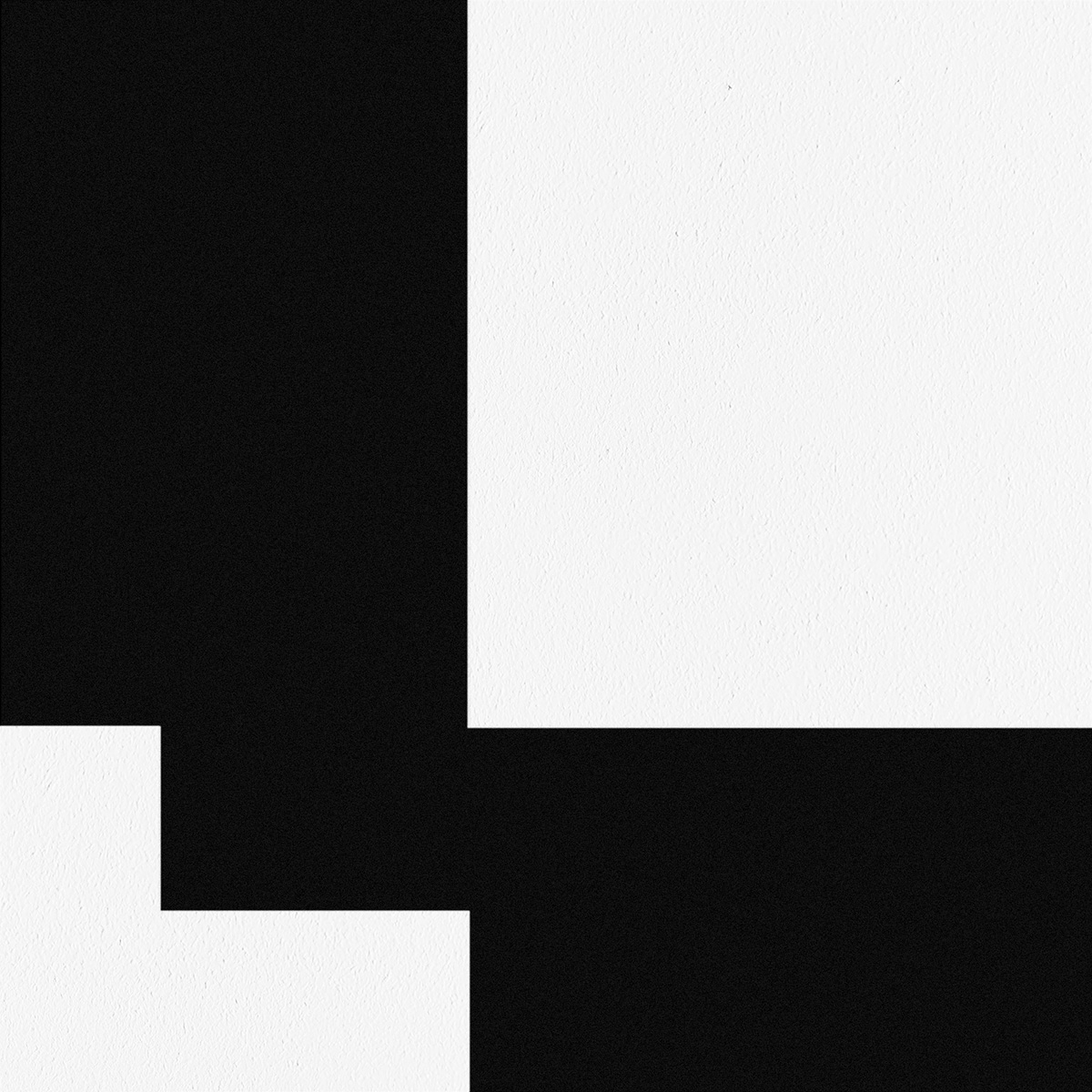 {From the composition 64-D10}, 202020 x 20 cmAcryl auf Holz