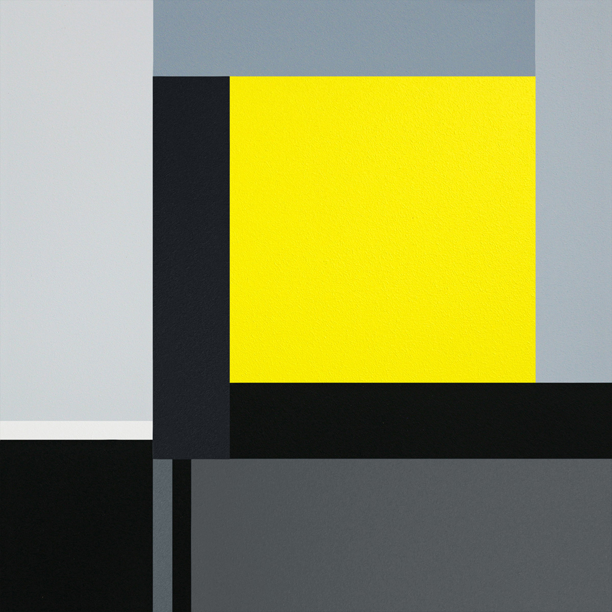 {Yellow Square}, 201530 x 30 x 9 cmAcryl auf Holz