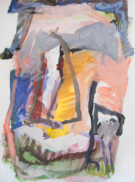 o.T., 201190 x 65 cmAcryl auf Leinwand