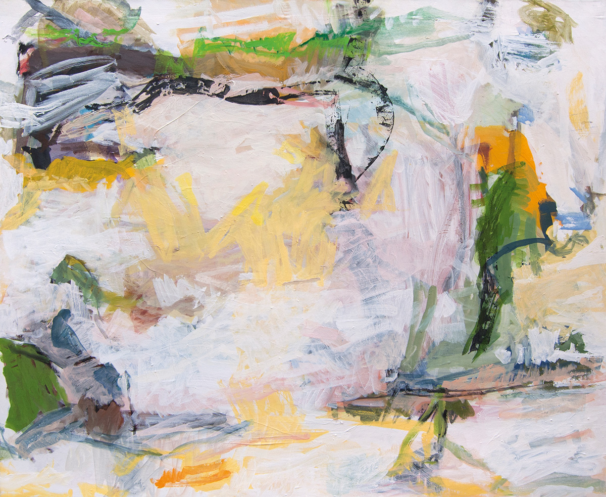 L06 (Winterlandschaft), 2013130 x 160 cmAcryl auf Leinwand