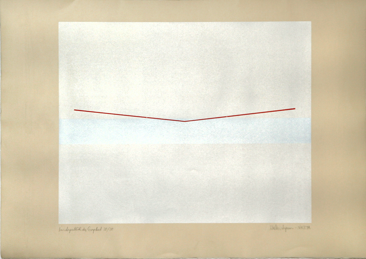 Im Augenblick der Ewigkeit, 199251 x 72 cmSiebdruckAuflage: 20