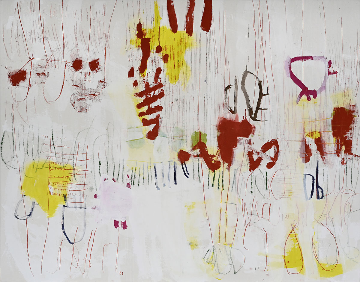 Zwischenräume, 2025150 x 190 cmmixed media on canvas