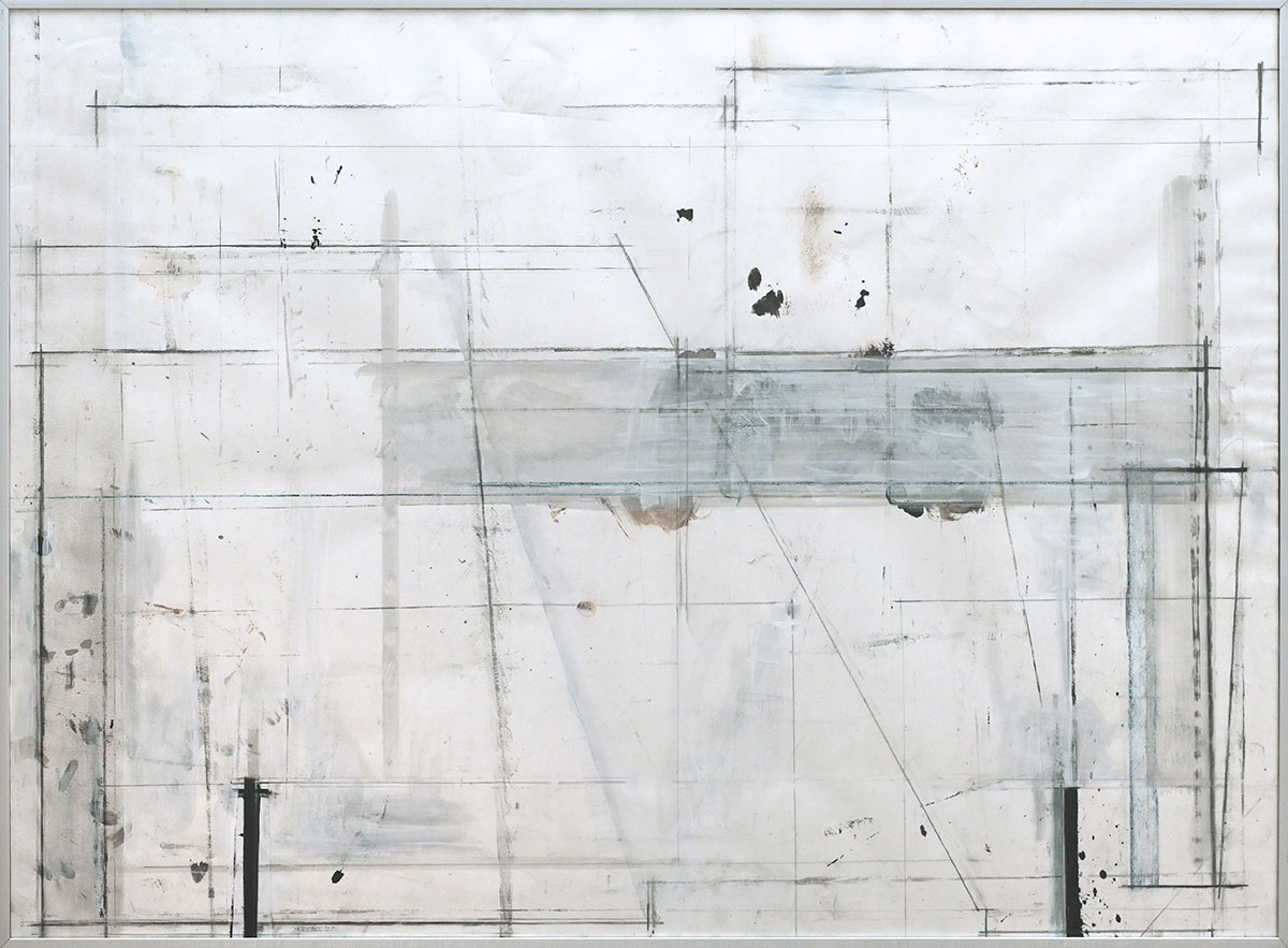 P#10, 202572 x 101 cm Mischtechnik auf Papier, gerahmt