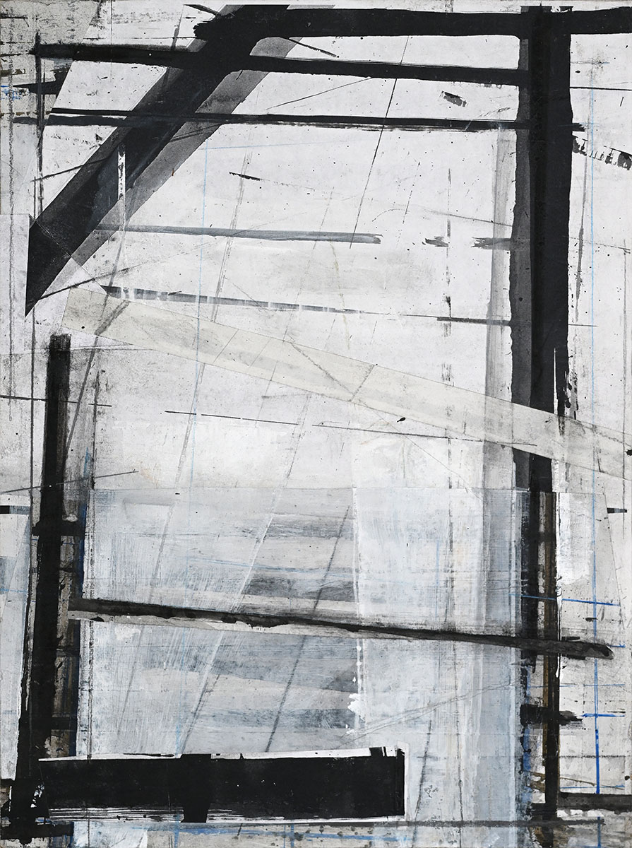 O.T., 202540 x 30 cm Mischtechnik, Papier auf Holz