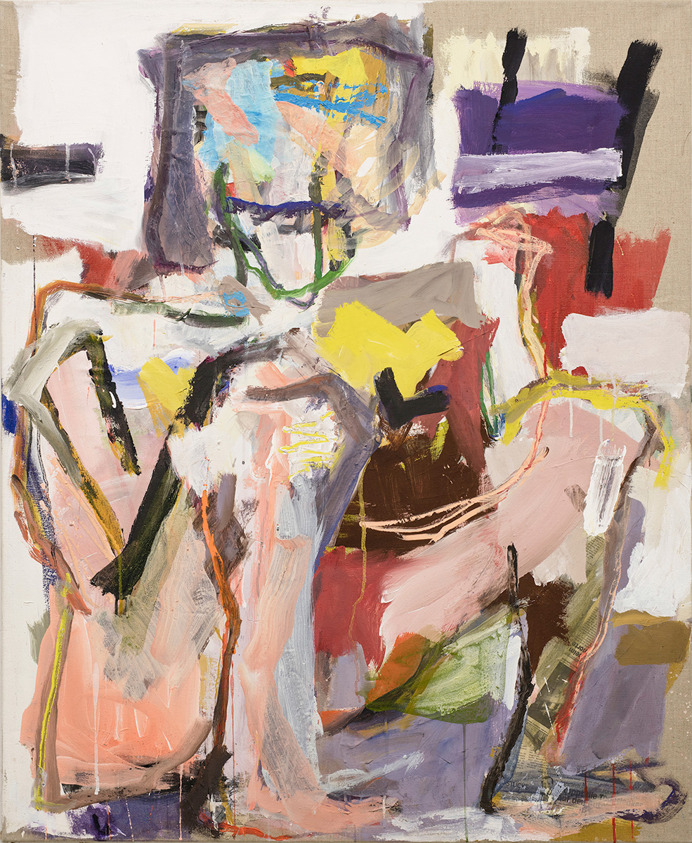 Kauernde, 1990/2020120 x 98 cmAcrylic on canvas