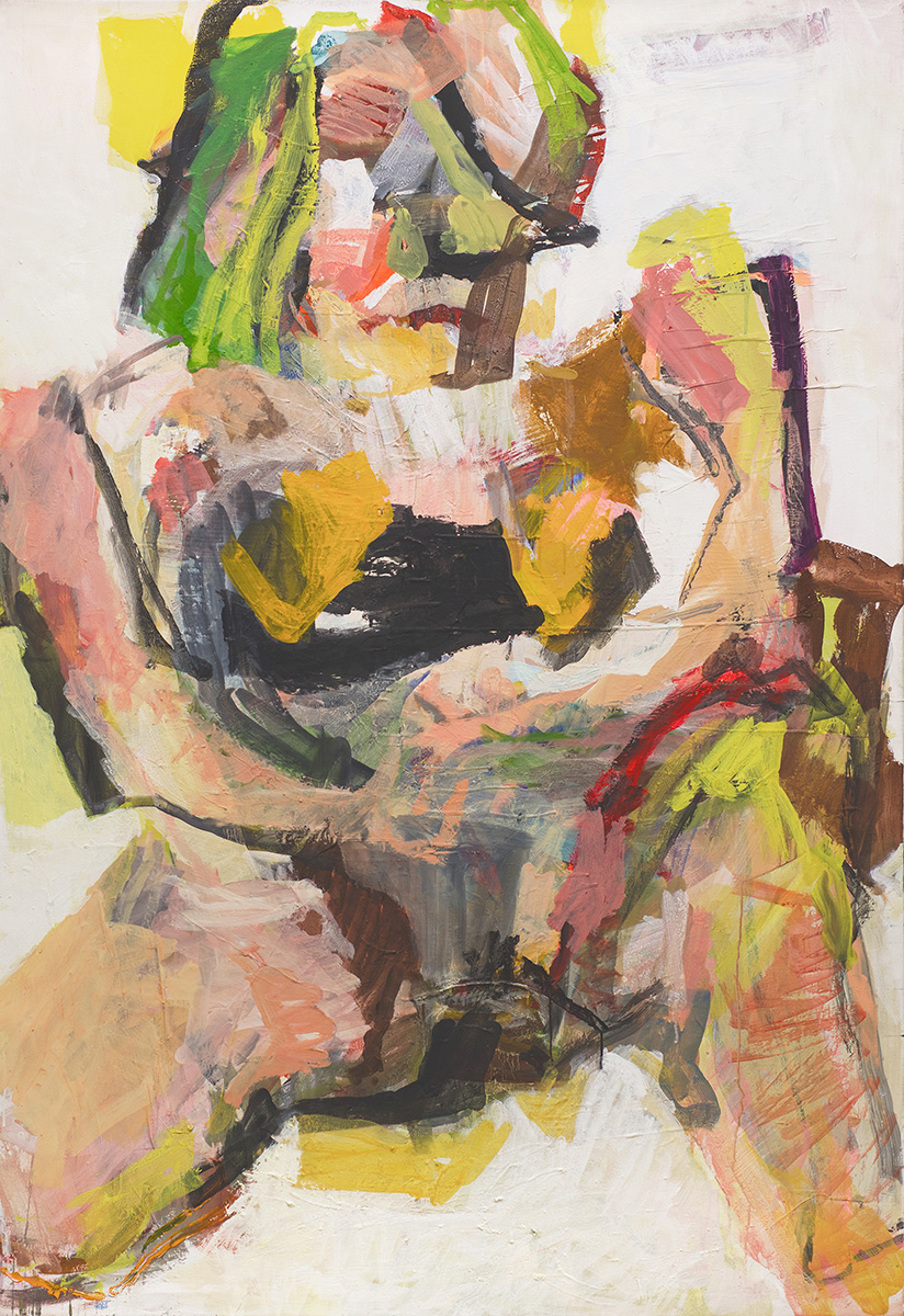 Sitzende, 2013/2020200 x 145 cmacrylic on canvas