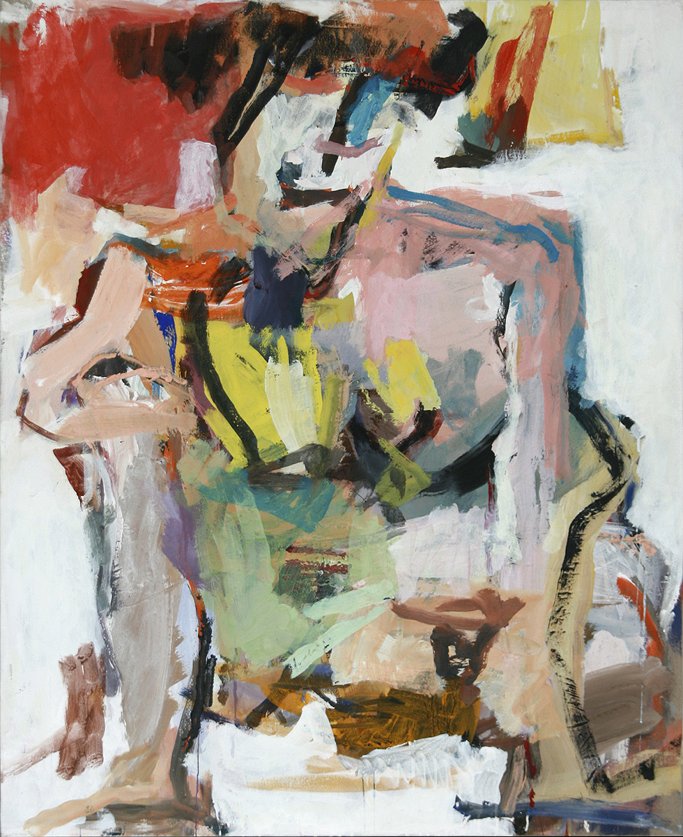 Hockende, 2015/2020120 x 98 cmacrylic on canvas