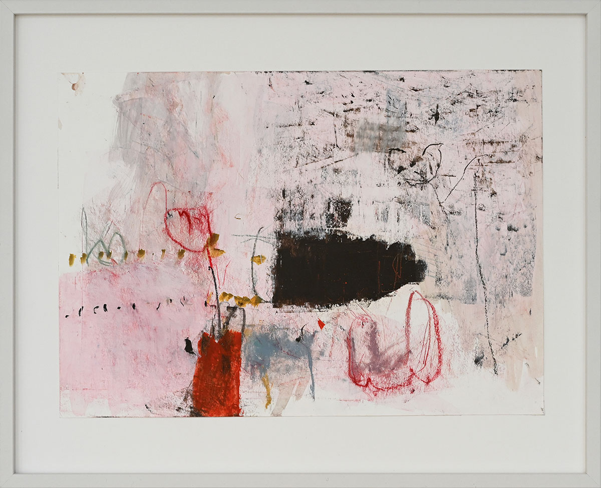 Eden, 202529,7 x 42 cm framed in 40 x 50 cmMischtechnik auf Papier