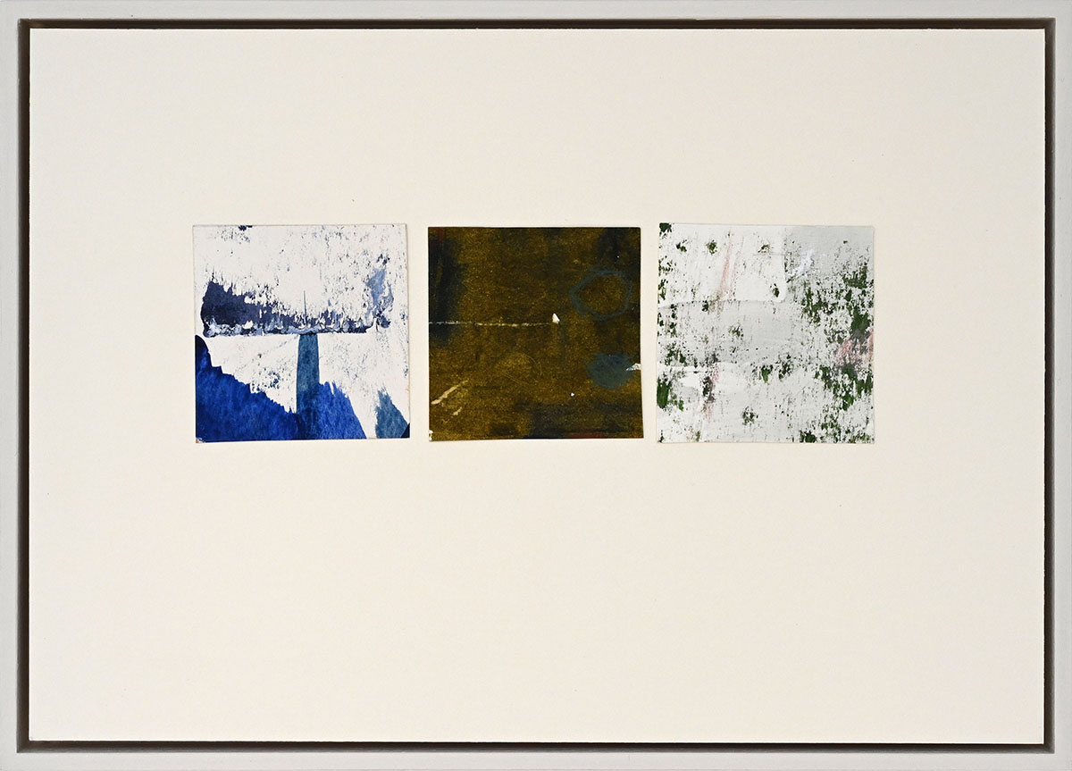 Memory 3#7, 20263 x 5,8 x 5,8 cm framed 20,5 x 28,5 cmMixed media on paper