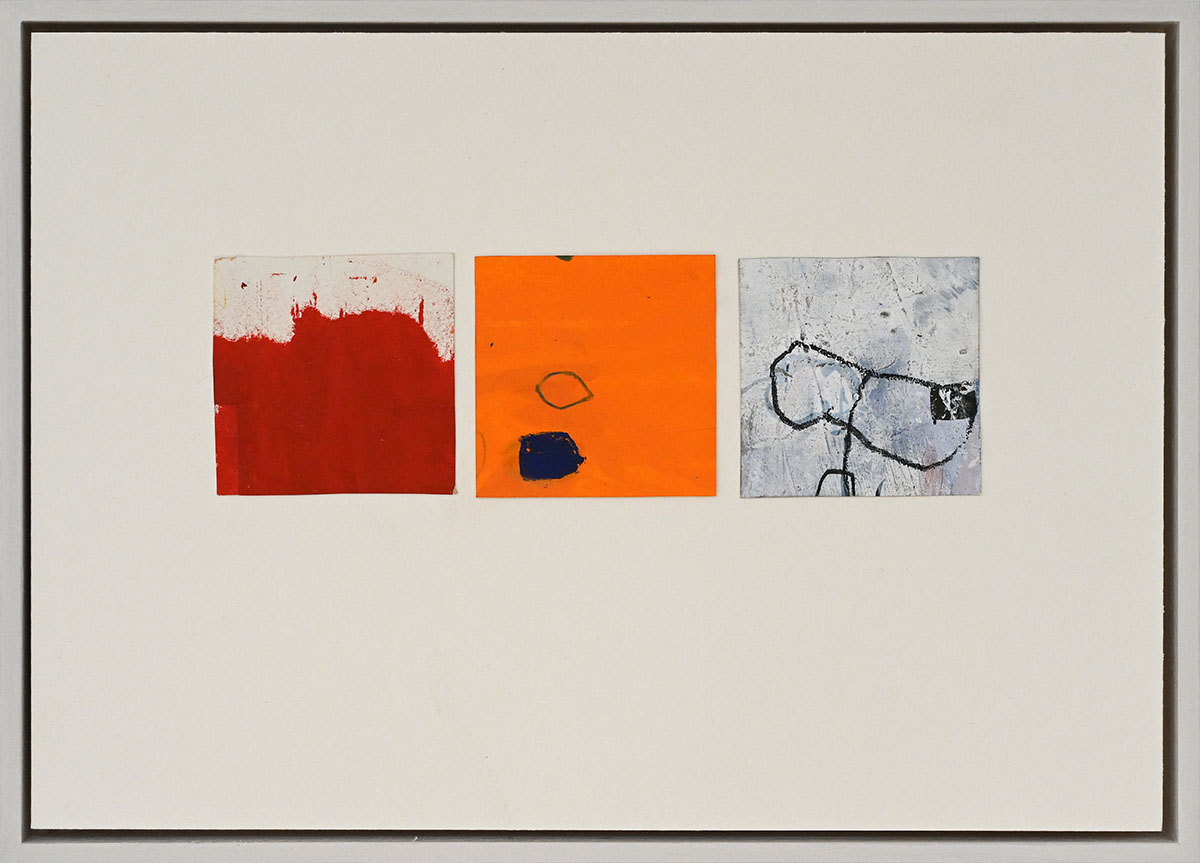 Memory 3#5, 20263 x 5,8 x 5,8 cm framed 20,5 x 28,5 cmMixed media on paper