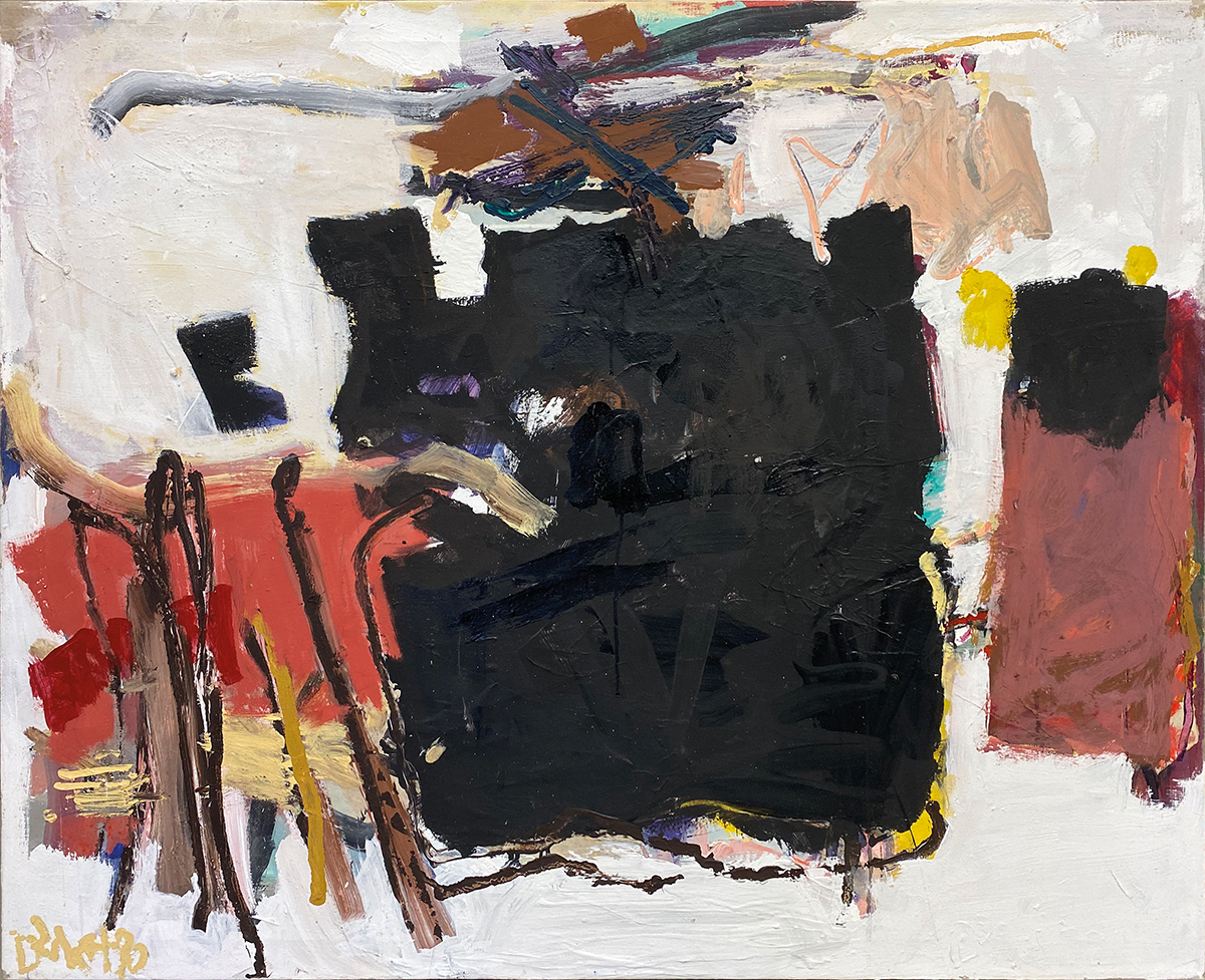Ohne Titel, 199098 x 120 cmAcryl auf Leinwand