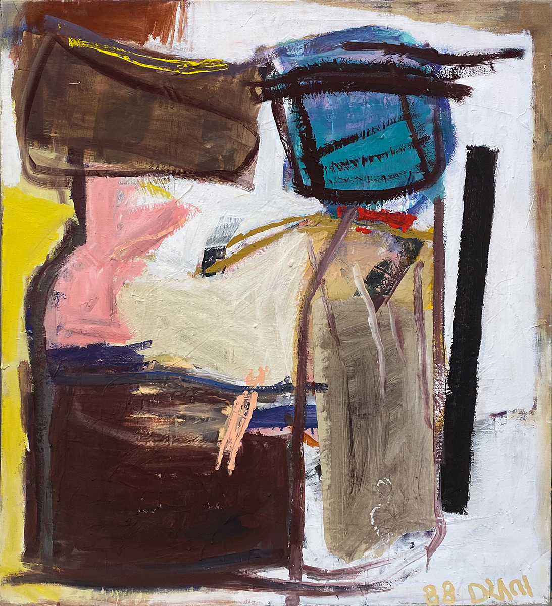 Ohne Titel, 1988120 x 100 cmAcryl auf Leinwand