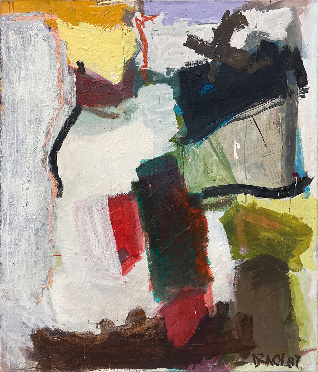 Ohne Titel, 1987120 x 100 cmAcryl auf Leinwand