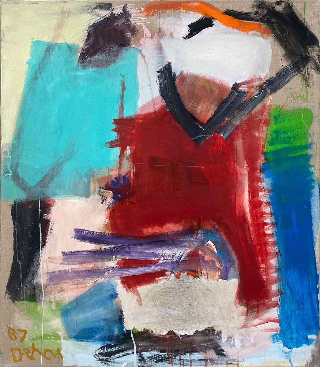 Ohne Titel, 1987120 x 100 cmAcryl auf Leinwand