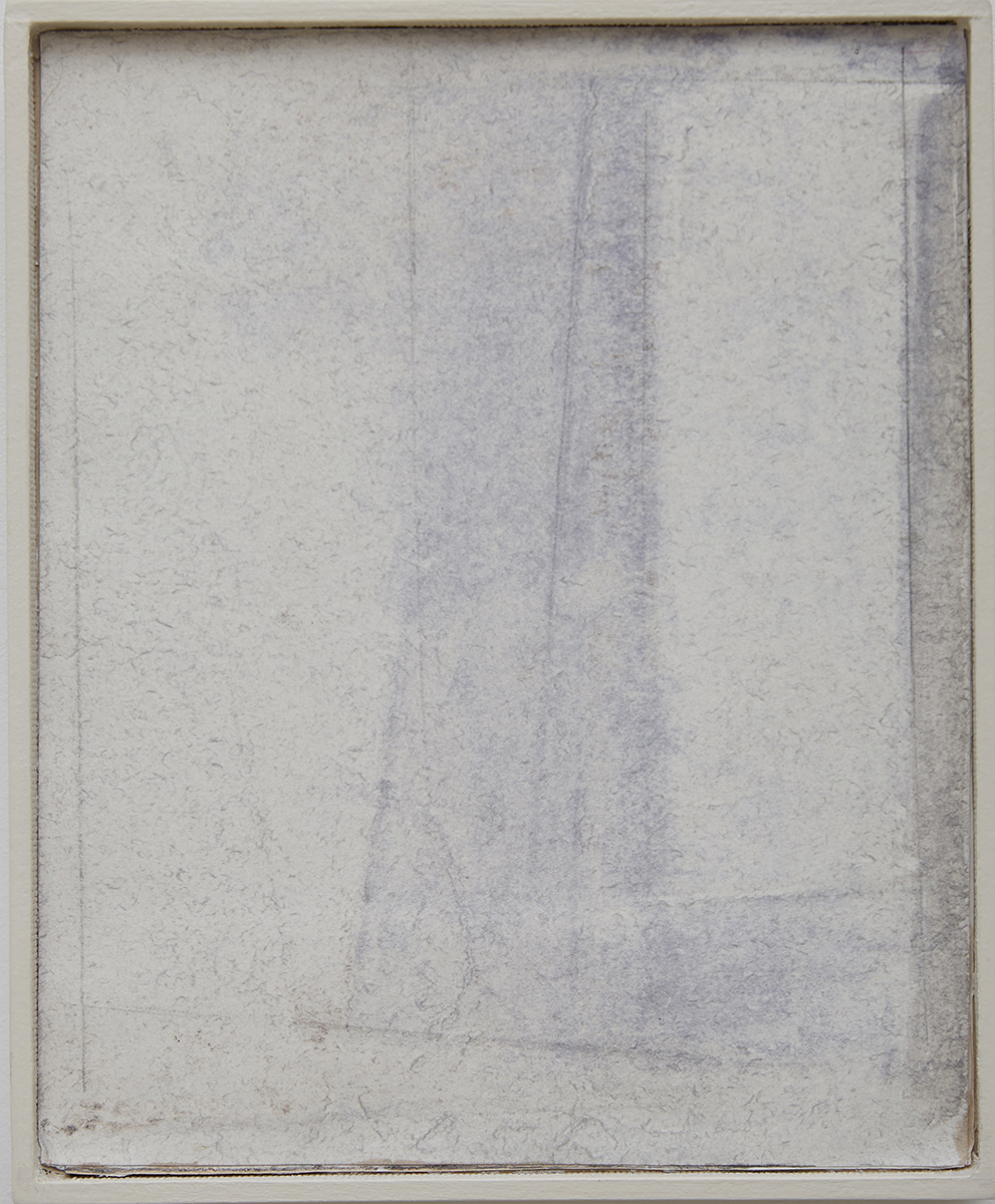 Räumigkeiten, 201427 x 22,5 cmPigment, Chinatusche, geschliffen auf Kulissenpappe, gerahmt
