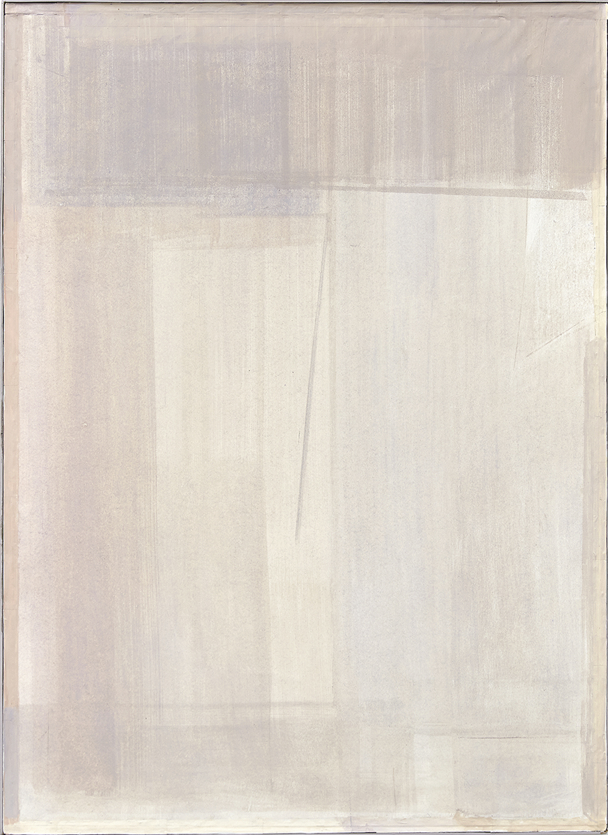 Raumort, 2013151 x 110 cmPigment, Chinatusche, geschliffen auf Kulissenpappe, gerahmt