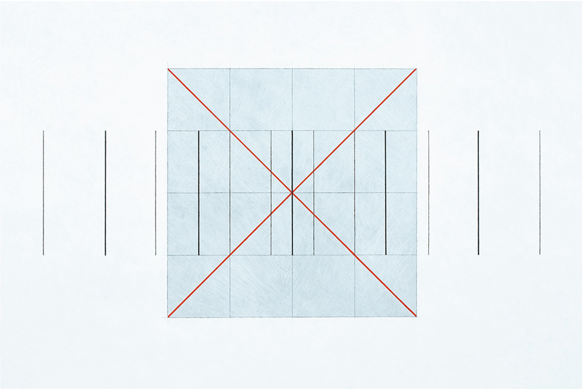 Raum-Zeit-Sequenz, 200667 x 100 cmAcryl auf Duplex