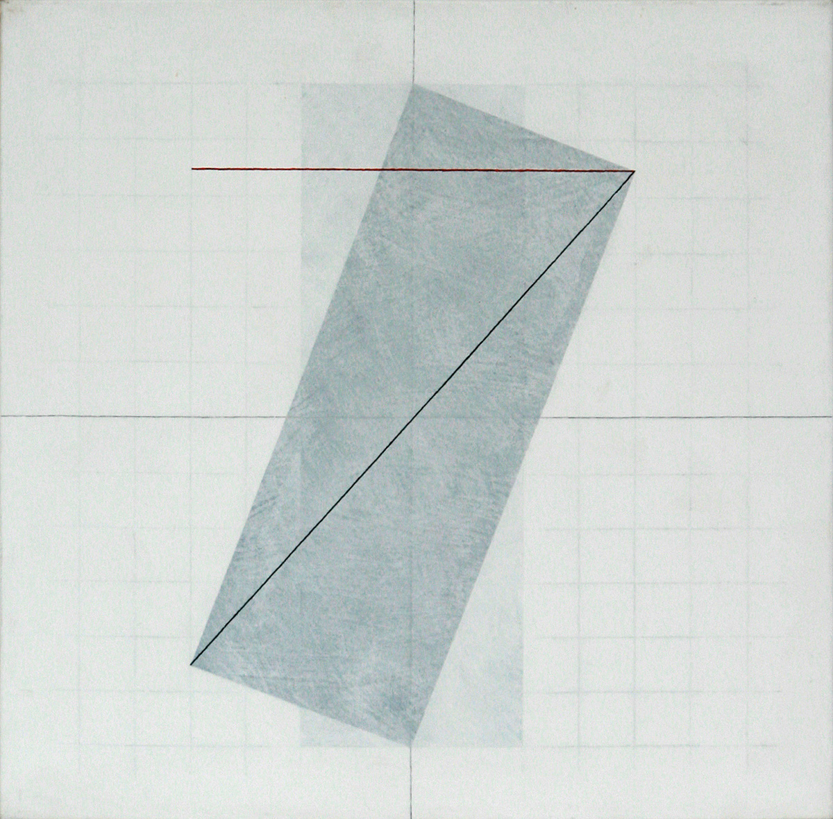 Grundkozept / Prinzipien, 200375 x 75 cmAcrylic, graphite, marker