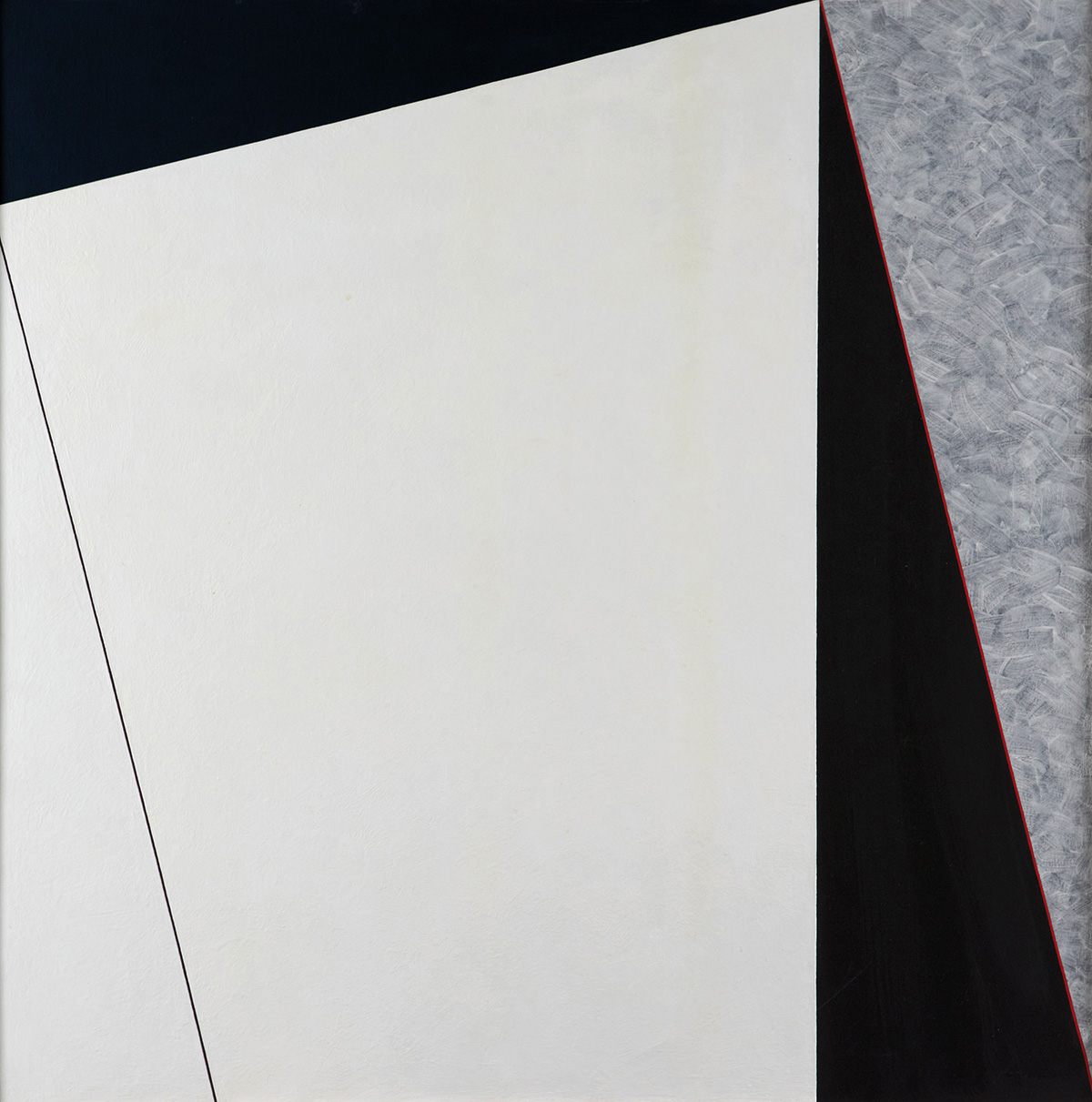 Struktur / Definition 12, 1971100 x 100 cmDispersion paint on Canvas; framed